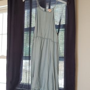 Light blue halter dress